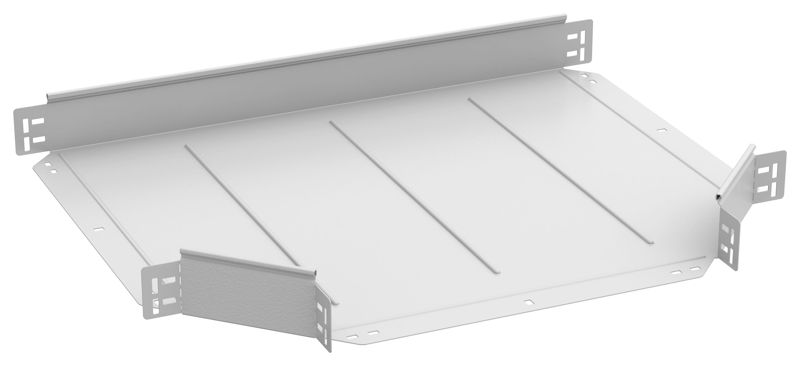 Разветвитель Т-образный 80х600 1.5мм RAL 9016 ESCA 7 IEK ES7-RT-080-600-15-RGA