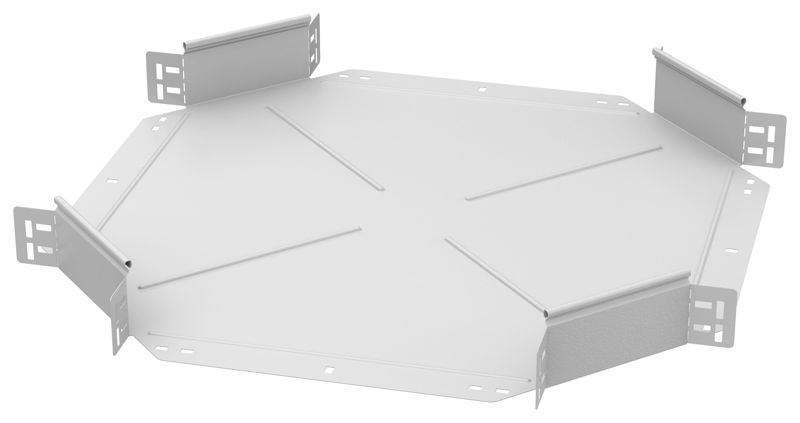 Ответвитель для лотка 100х400 1.5мм RAL 9016 ESCA 7 IEK ES7-KR-100-400-15-RGA