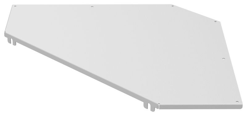 Крышка для угла 90град. осн.300 2мм RAL 9016 ESCA 7 IEK ES7-PGD-90-300-20-RGA