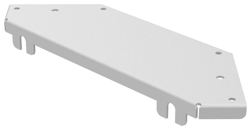 Крышка для угла 90град. осн.80 2мм RAL 9016 ESCA 7 IEK ES7-PGD-90-080-20-RGA