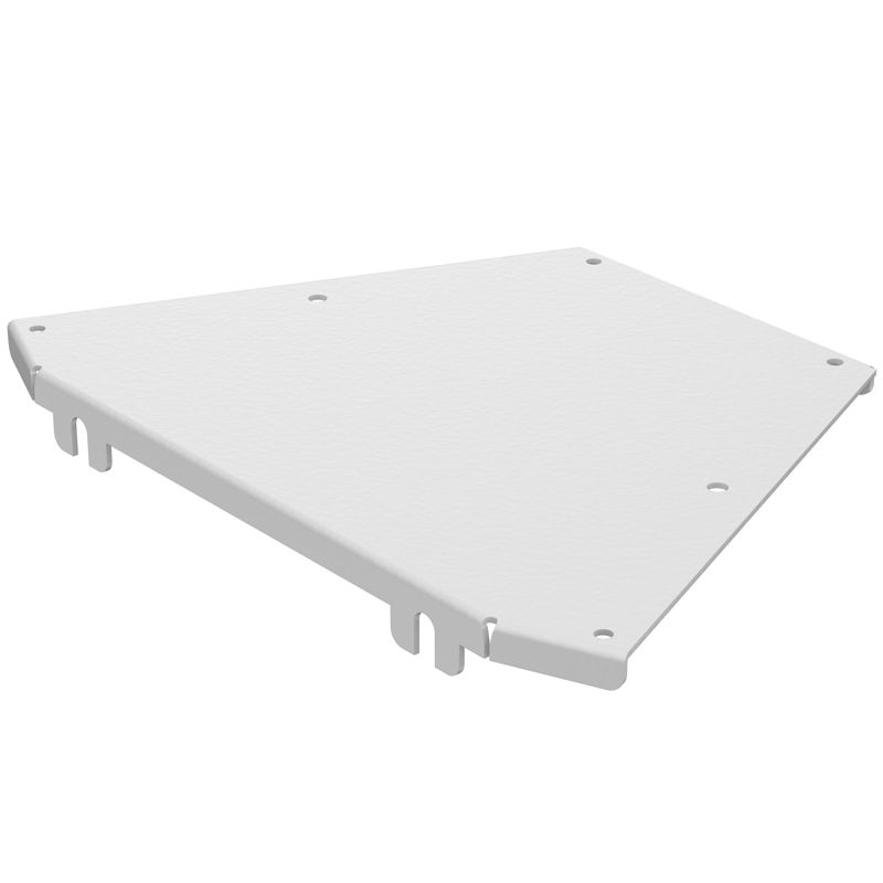 Крышка для угла 45град. осн.150 2мм RAL 9016 ESCA 7 IEK ES7-PGD-45-150-20-RGA