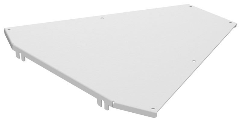 Крышка для угла 45град. осн.300 2мм RAL 9016 ESCA 7 IEK ES7-PGD-45-300-20-RGA