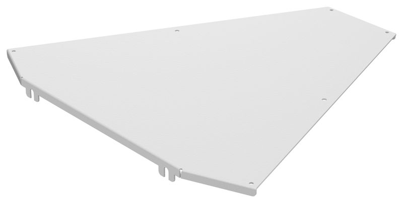 Крышка для угла 45град. осн.600 2мм RAL 9016 ESCA 7 IEK ES7-PGD-45-600-20-RGA