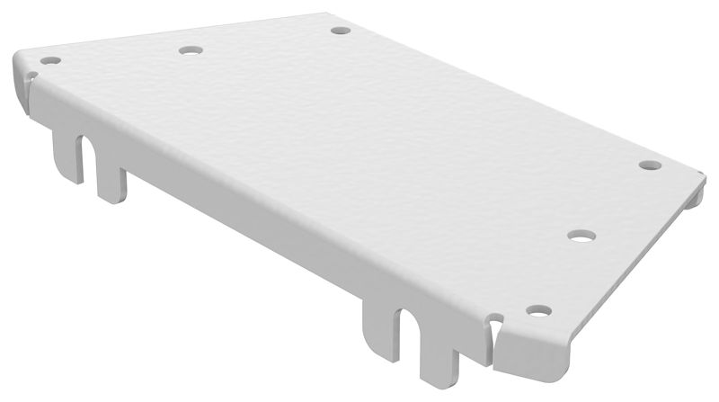 Крышка для угла 45град. осн.80 2мм RAL 9016 ESCA 7 IEK ES7-PGD-45-080-20-RGA