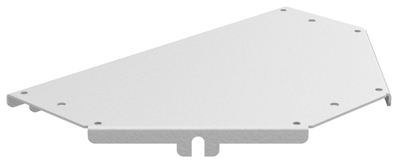 Крышка разветвителя Т-образ. осн.80 2мм RAL 9016 ESCA 7 IEK ES7-RTD-080-20-RGA