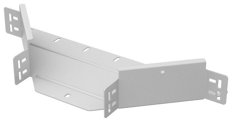 Отвод Т-образный 80х200 2мм RAL 9016 ESCA 7 IEK ES7-OT-080-200-20-RGA