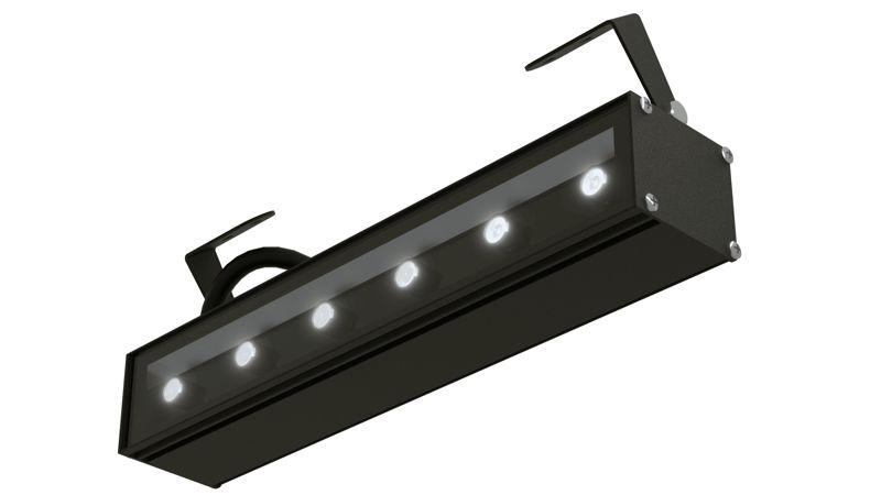 Светильник L-line 300/7/Д/740/OPL/B/230AC 4000К IP67 RAL9005 муар LEDEL LN7-141-313-111