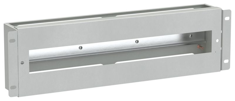 Панель электрораспределительная с вырезом 19дюйм 3U с DIN-рейкой сер. ITK EDPM35-3U22M