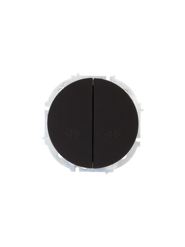 Выключатель промежуточный 2-кл.СП OSEN 10А IP20 механизм черн. LEZARD 743-4288-107TW