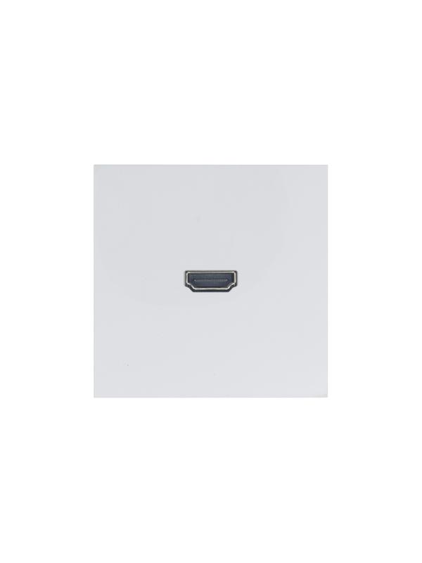 Розетка HDMI 1-м СП ZIMA IP20 механизм бел. LEZARD 704-0288-203