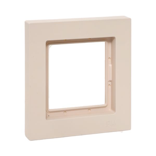 Рамка 1-м Эпика IP44 пластик крем. EKF UP1-FPI-01-44