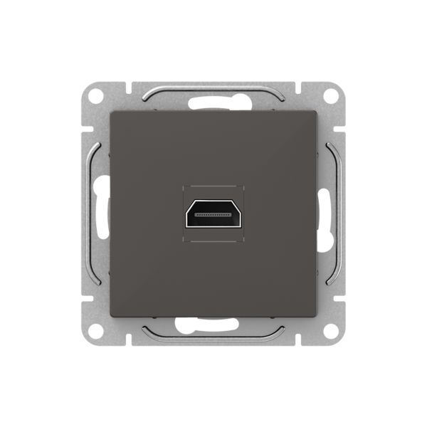 Розетка СП Эпика HDMI механизм мокко EKF UP1-SOM-HDMI