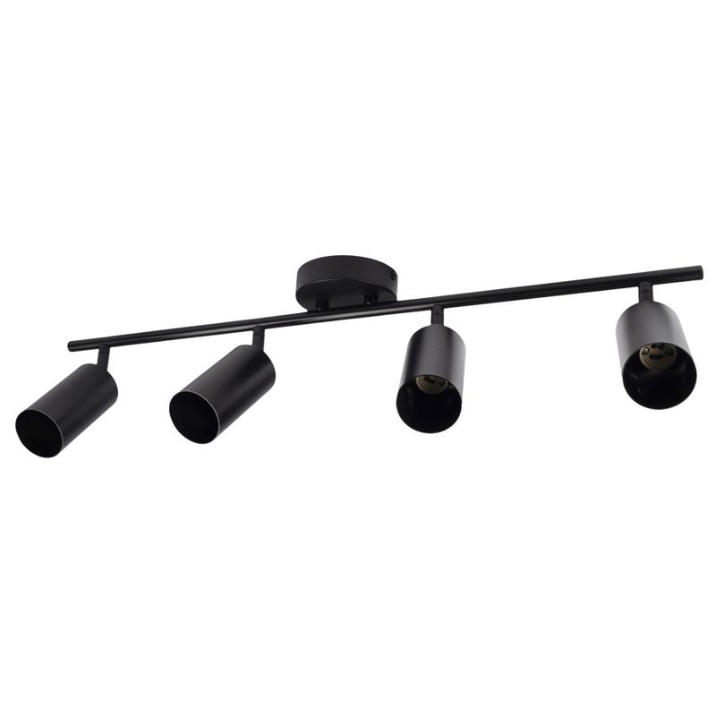 Светильник PCL-0404 4xGU10 IP20 230В BL настен./потолочн. декор. под лампу JazzWay 5066687