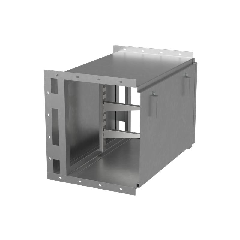 Короб кабельный блочный прямой 650х650 L1000 сталь 1.5мм ККБ-П-0.65/0.6-1 HD КМ LO63927