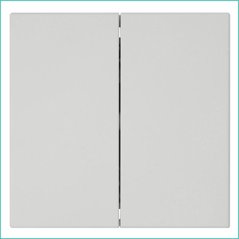 Выключатель 2-кл. СП FD 10А IP20 с накладкой механизм тауп матов. soft touch Jasmart FD3023PTM