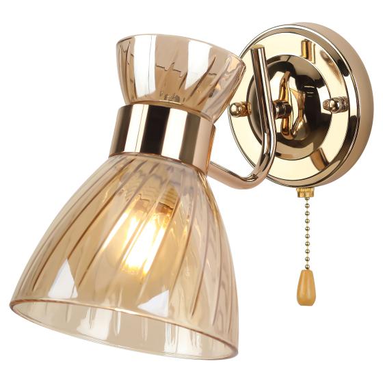 Светильник Victoria 9183-401 60Вт 1хE27 бра настен. модерн с выключателем Rivoli Б0069942