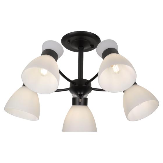 Люстра Aemilia 9185-305 5хЕ27 60Вт модерн Rivoli Б0069949