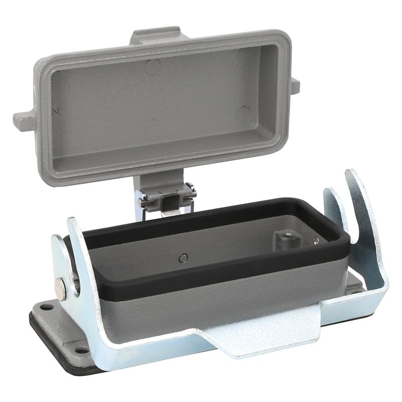 Корпус приборный проходной OptiLink HDC-H16B-BK-1L-MCV с крышкой КЭАЗ 353716