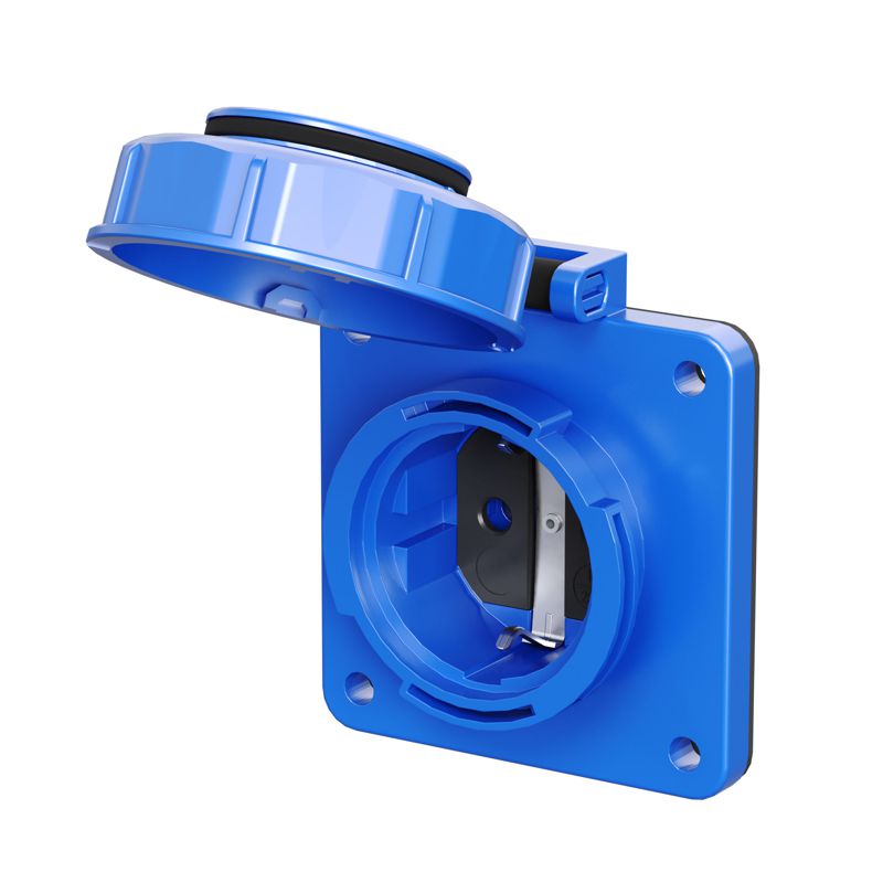 Розетка панельная PSS 16А 230В IP67 DKC PSSS36-016-23