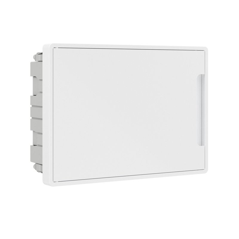 Щиток встраиваемый FRAME 12мод. для полых стен с бел. дверцей с 2 шинами PEN на 6 и 8 отверст. бел. DKC F12B3WW