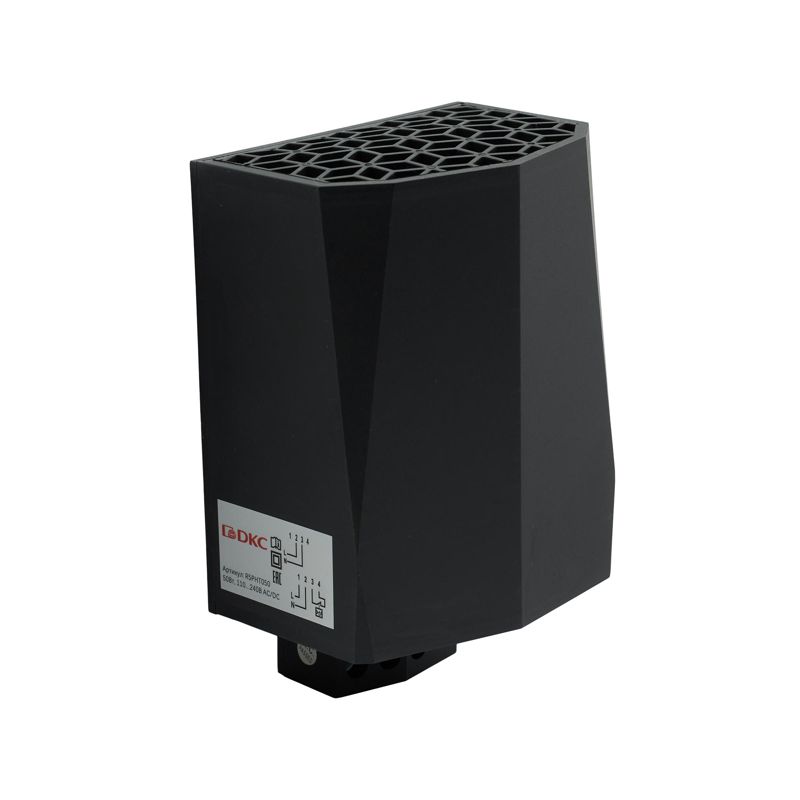 Обогреватель 100Вт 110…240В AC/DC в пластик. кожухе DKC R5PHT100