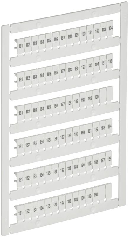 Маркер для CTS/CP 2.5кв.мм "181-190" ARMAFIX IEK AF-CT10D-M-D25-19