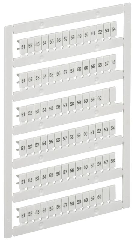 Маркер для CTS/CP 2.5кв.мм "51-60" ARMAFIX IEK AF-CT10D-M-D25-06