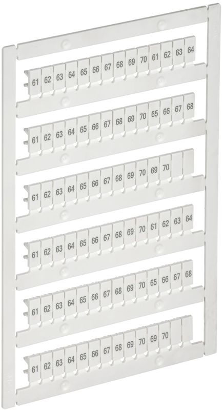 Маркер для CTS/CP 2.5кв.мм "61-70" ARMAFIX IEK AF-CT10D-M-D25-07