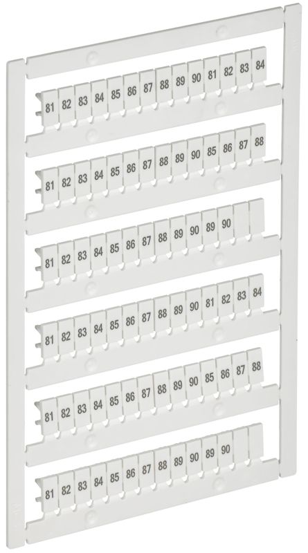 Маркер для CTS/CP 2.5кв.мм "81-90" ARMAFIX IEK AF-CT10D-M-D25-09