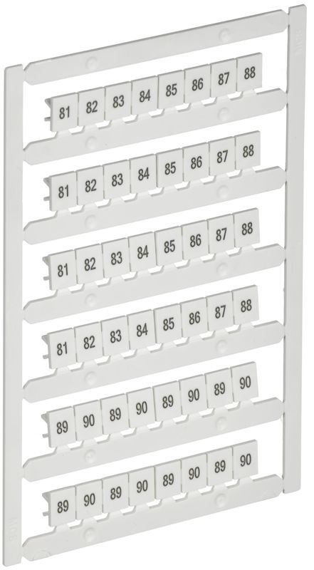 Маркер для CTS 6кв.мм/CP 10кв.мм "81-90" ARMAFIX IEK AF-CT10D-M-006-09