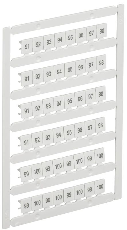 Маркер для CTS 6кв.мм/CP 10кв.мм "91-100" ARMAFIX IEK AF-CT10D-M-006-10