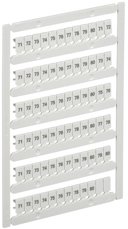 Маркер для CTS/CP 4кв.мм "71-80" ARMAFIX IEK AF-CT10D-M-004-08