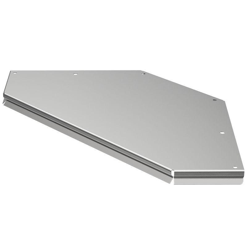 Крышка для угла 90град. осн.200 L451 сталь 0.8мм ESCA 5 IEK ES5-PGD-90-200-08