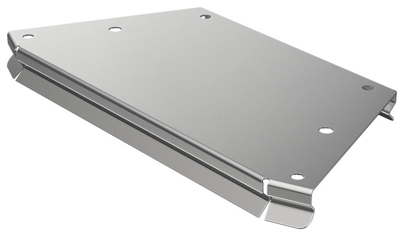 Крышка для угла 45град. осн.80 L204 сталь 0.8мм ESCA 5 IEK ES5-PGD-45-080-08