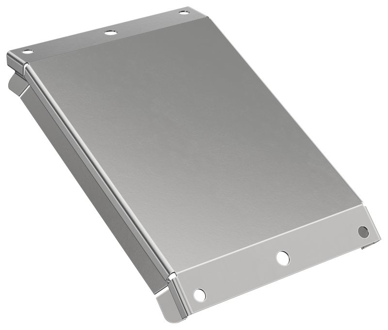 Крышка для угла вертикал. внешн. 45град. 35х150 L167 сталь 0.8мм ESCA 5 IEK ES5-PVD-45-035-150-08