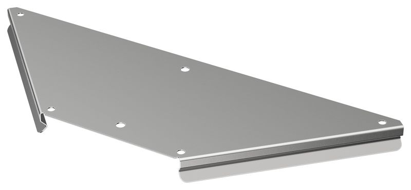 Крышка для отвода Т-образ. осн.100 L329 сталь 0.8мм ESCA 5 IEK ES5-OTD-100-08