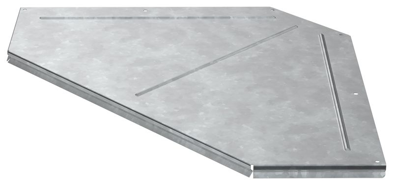 Крышка для угла 90град. осн.400 L734 сталь 0.8мм HDZ ESCA 5 IEK ES5-PGD-90-400-08-HDZ