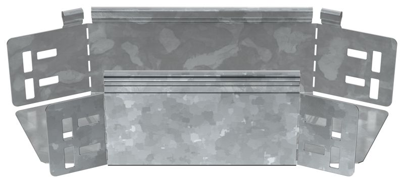 Угол для лотка 45град. 100х100 сталь 0.8мм HDZ ESCA 5 IEK ES5-PG-45-100-100-08-HDZ