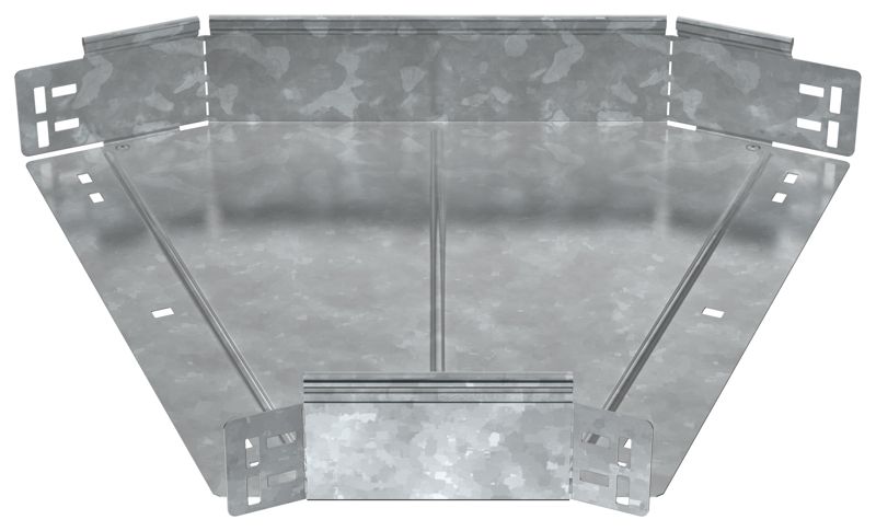 Угол для лотка 45град. 300х100 сталь 0.8мм HDZ ESCA 5 IEK ES5-PG-45-100-300-08-HDZ