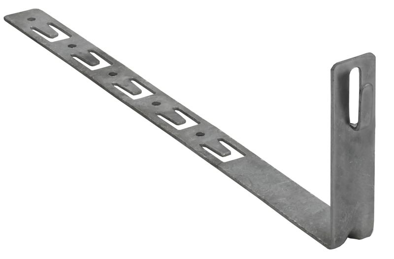 Держатель проводника круглого 6-8мм черепичная кровля с крючком L330 оцинк. сталь TD IEK ZPD87-13-5-08-330