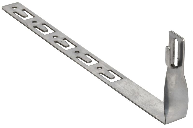 Держатель проводника круглого 6-8мм черепичная кровля скрученный L330 нерж. сталь IEK ZPD89-20-5-08-330