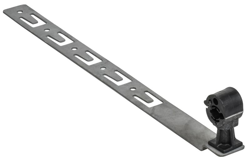 Держатель проводника круглого 8-10мм черепичная кровля пластик. фиксатор L415 TD IEK ZDP80-13-5-18-415