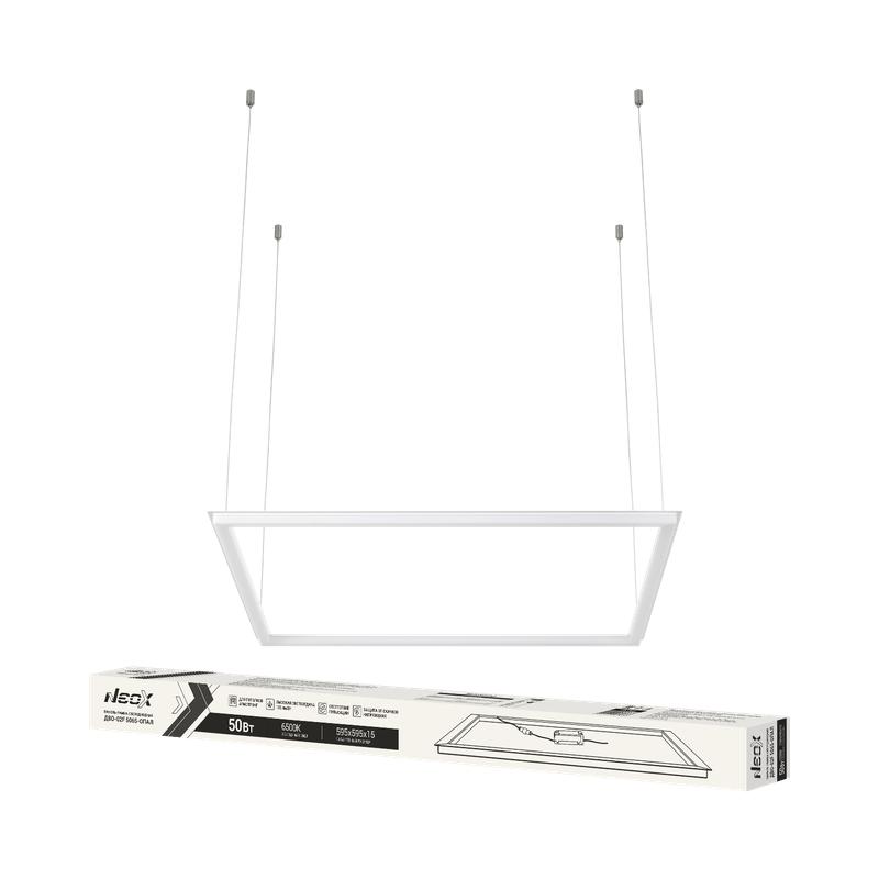 Светильник светодиодный ДВО-02F 4565-ОПАЛ 45Вт 6500К 595х595мм панель-рамка NEOX 4690612064673