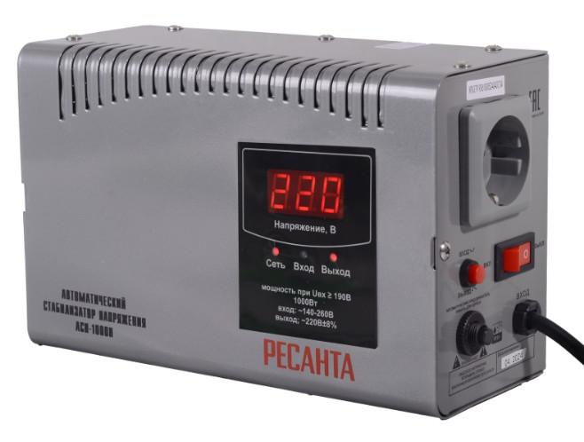 Стабилизатор напряжения АСН-1000 Н Ресанта 63/6/64