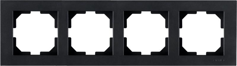 Рамка 4-я KAREN графит ARVIA 20 04 2000 024