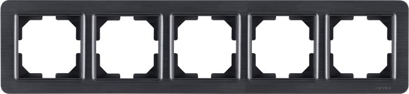 Рамка 5-м LAVIN антрацит ARVIA 21 26 4000 025