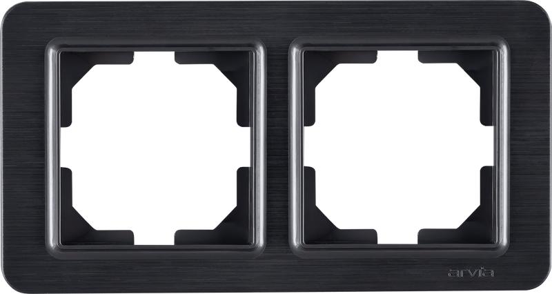 Рамка 2-м LAVIN магнитно-сер. ARVIA 21 27 4000 022