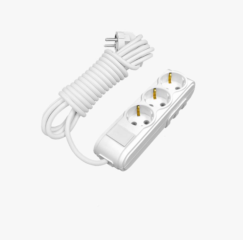 Удлинитель 3х3м с защитой от детей MOTTO с/з ARVIA 35 01 1003 403