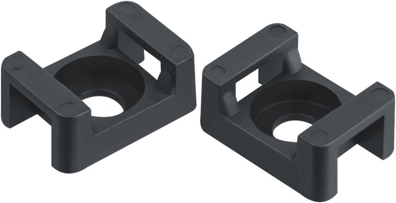 Площадка монтажная под винт 15х10 NFP-15x10-100-BL черн. (уп.100шт) NAVIGATOR 95705