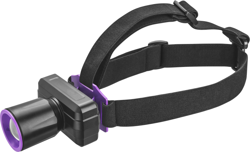 Фонарь аккумуляторный налобный 90 864 OPT-H06-ACCU 1LED 5Вт 3 реж. Li-Ion 1.2А.ч ОНЛАЙТ 90864